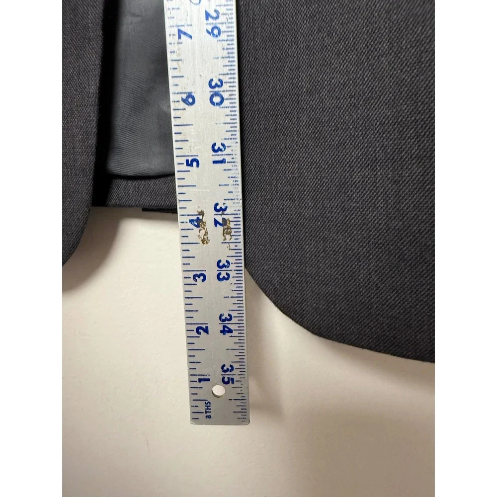 Stafford Essentials Men's 42R Charcoal Gray Wool Blend Suit Blazer‎ Jacket